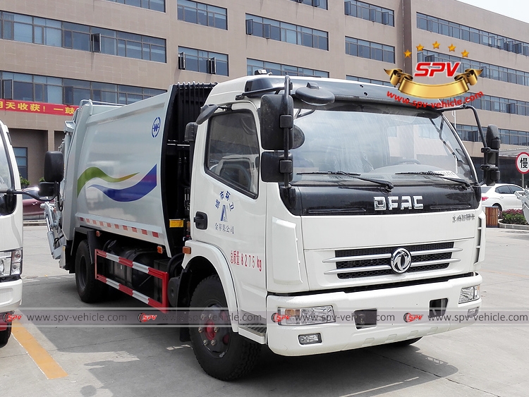8 CBM Compactor Truck Dongfeng - RF 8 CBM Compactor Truck Dongfeng - RF
